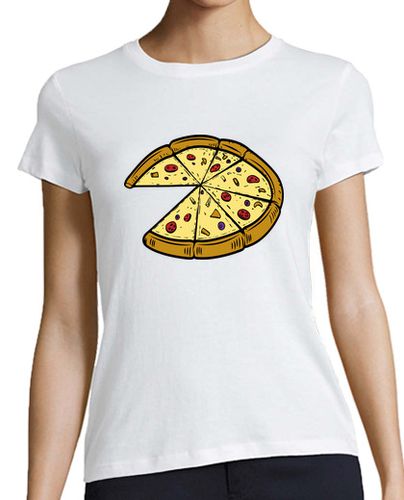 Camiseta mujer Pizza - Madre - latostadora.com - Modalova