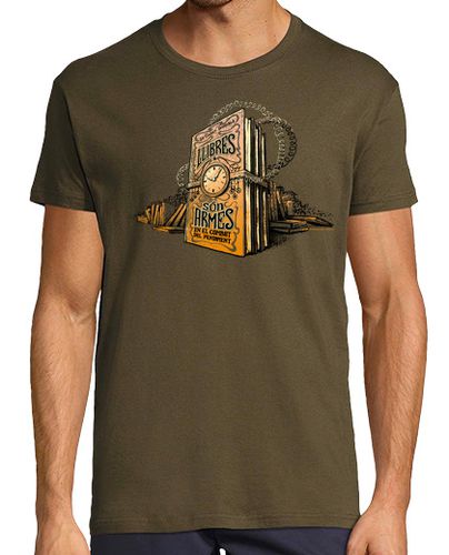 Camiseta 2012 - Llibres són armes - latostadora.com - Modalova