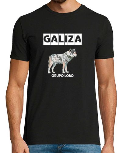 Camiseta Galiza Grupo Lobo, camiseta hombre - latostadora.com - Modalova