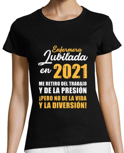 Camiseta mujer Enfermera Jubilada en 2021 - latostadora.com - Modalova