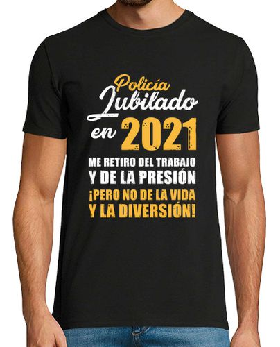 Camiseta Policía Jubilado en 2021 - latostadora.com - Modalova
