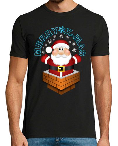 Camiseta Merry Christmas Santa Claus Papa Noel - latostadora.com - Modalova