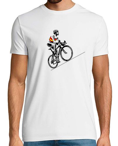 Camiseta Ciclista. Hombre, manga corta, blanco, calidad extra - latostadora.com - Modalova