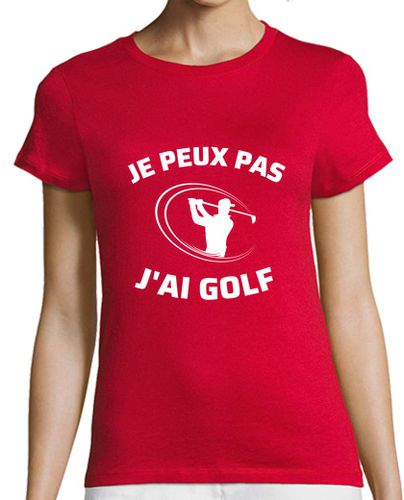 Camiseta mujer No puedo tener humor golfista golfista - latostadora.com - Modalova