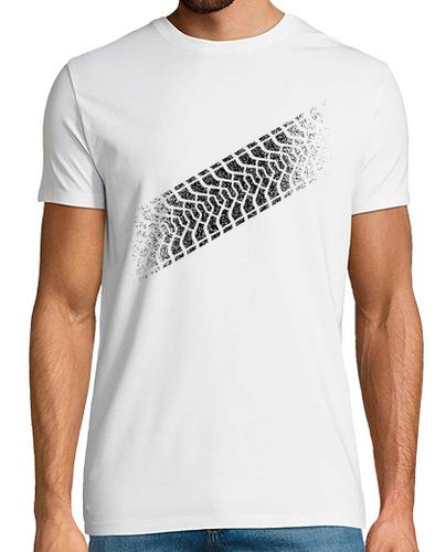 Camiseta Hombre Manga Corta Medidor de huella de neumático banda de laTostadora - latostadora.com - Modalova