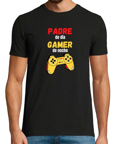 Camiseta Padre de día gamer de noche camiseta hombre laTostadora - latostadora.com - Modalova