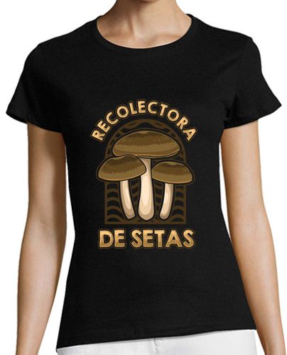 Camiseta mujer Recolectora De Setas Hongos Boletus Micólogo Boletaire - latostadora.com - Modalova