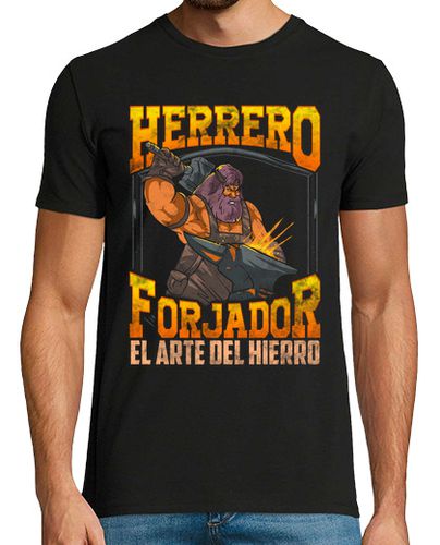 Camiseta Herrero Forjador Artesano del Hierro - latostadora.com - Modalova