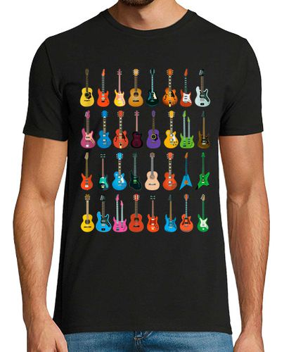 Camiseta Colección de Guitarras - latostadora.com - Modalova