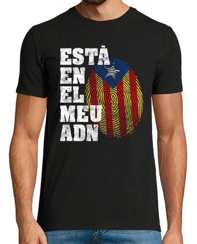 Camiseta Está En Mi ADN Bandera Catalunya Catalá Indepe Cataluña Catalán Estelada - latostadora.com - Modalova