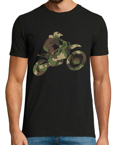 Camiseta Motocross Moto Camuflaje - latostadora.com - Modalova
