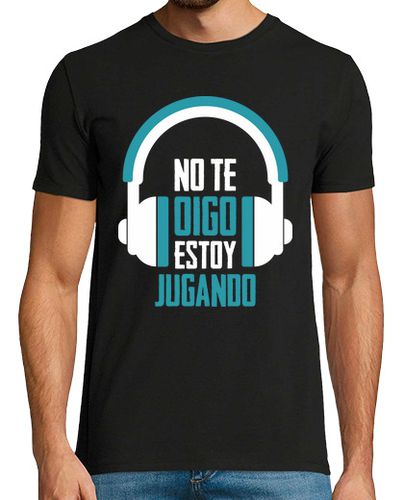 Camiseta No Te Oigo Estoy Jugando Gamer Videojuegos Gaming Friki Geek - latostadora.com - Modalova