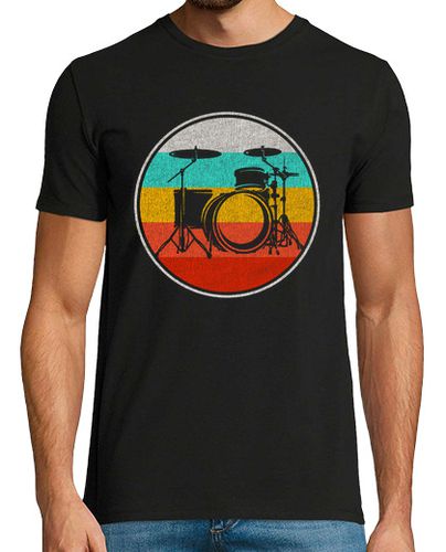 Camiseta Batería Baterista Vintage Baterista Música Rock Heavy Metal Percusión - latostadora.com - Modalova