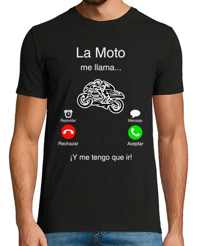 Camiseta La Moto me llama y me tengo que ir - latostadora.com - Modalova