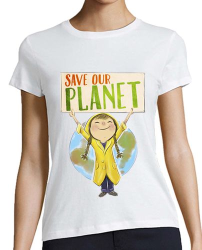 Camiseta mujer Save our planet - latostadora.com - Modalova
