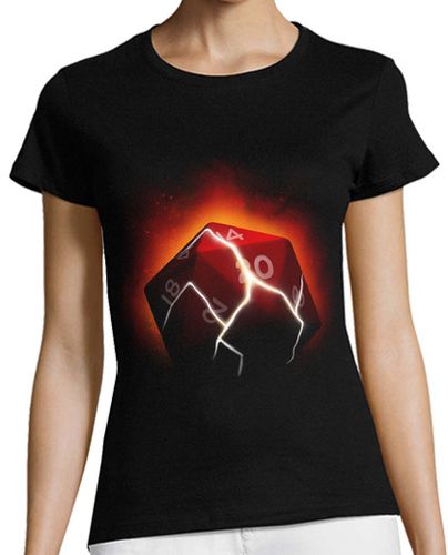Camiseta mujer Critical Hit - Boardgame Dnd Rpg Master - latostadora.com - Modalova