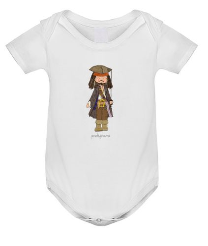 Body Bebé Jack Sparrow Piratas del Caribe laTostadora - latostadora.com - Modalova