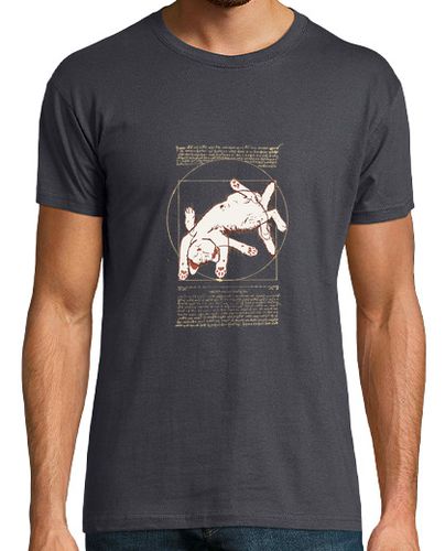 Camiseta Vitruvian Cat - latostadora.com - Modalova