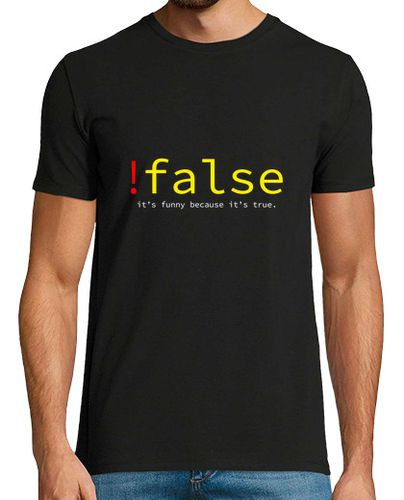 Camiseta falso es gracioso porque es verdad - latostadora.com - Modalova