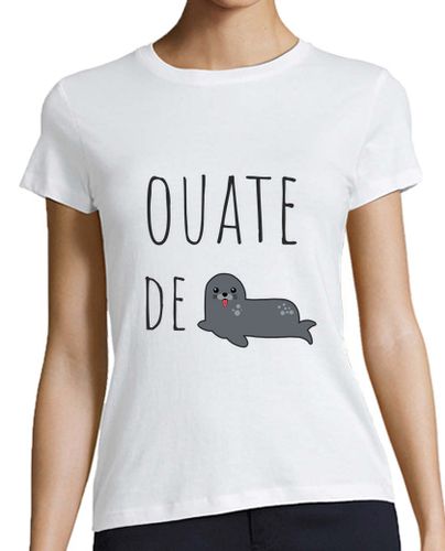 Camiseta mujer regalo de humor de guata de sello wtf - latostadora.com - Modalova