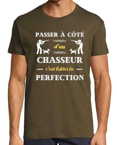 Camiseta cazador perfección humor caza laTostadora - latostadora.com - Modalova