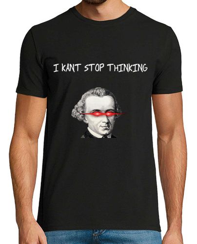 Camiseta I Kant Stop Thinking Filosofia - latostadora.com - Modalova