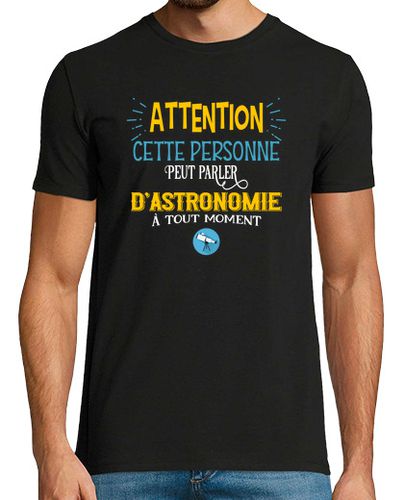 Camiseta Hombre Manga Corta astronomía idea de regalo de astrónomo laTostadora - latostadora.com - Modalova