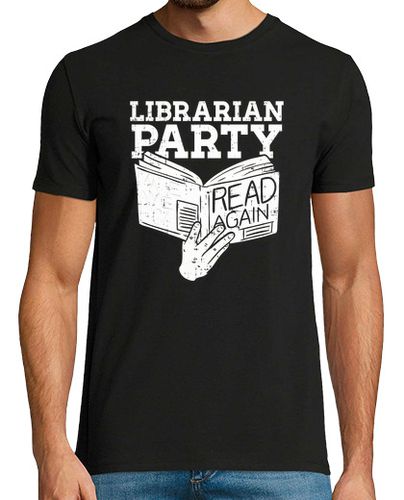 Camiseta Librarian Books Reading laTostadora - latostadora.com - Modalova