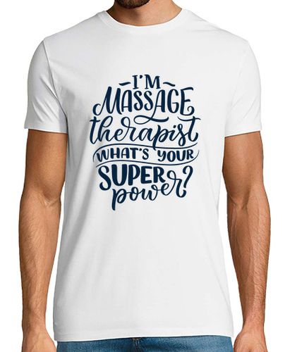 Camiseta masajista superpotencia - latostadora.com - Modalova