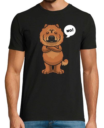 Camiseta Hombre Manga Corta terco chow chow perro gracioso laTostadora - latostadora.com - Modalova