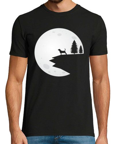 Camiseta perro beagle bajo la luna llena laTostadora - latostadora.com - Modalova