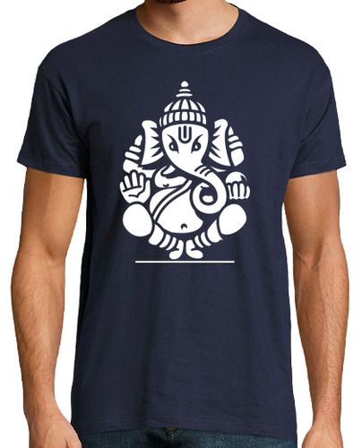 Camiseta Ganesh Ganesha Elefante No.4 (blanco) - latostadora.com - Modalova