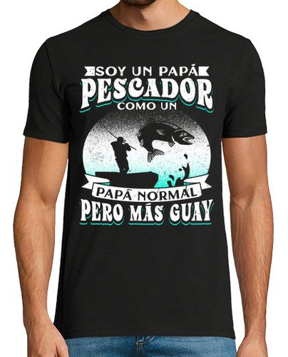 Camiseta Hombre Manga Corta Soy Un Papa Pescador laTostadora - latostadora.com - Modalova