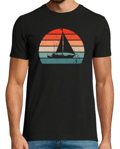 Camiseta Sailing Ship Retro Vintage laTostadora - latostadora.com - Modalova