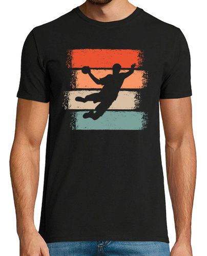 Camiseta Hombre Manga Corta Handball Player Retro laTostadora - latostadora.com - Modalova