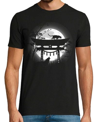 Camiseta Hombre Manga Corta Luna llena torii laTostadora - latostadora.com - Modalova