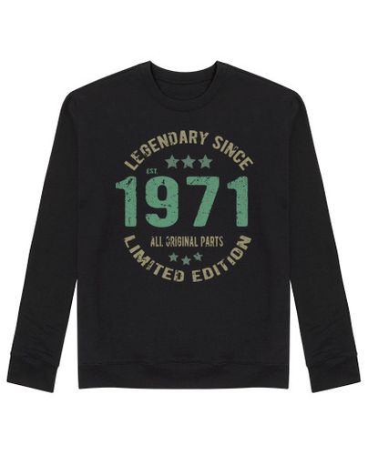 Sudadera Sin Capucha Unisex 1971 cumpleaños vintage laTostadora - latostadora.com - Modalova