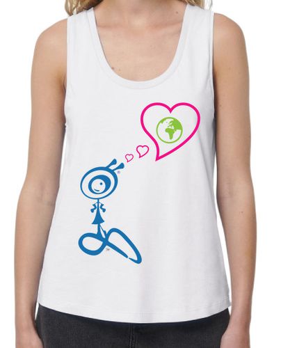Camiseta mujer Love Planet color - latostadora.com - Modalova