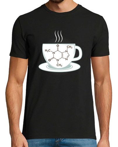 Camiseta Chemistry Caffeine Molecule - latostadora.com - Modalova