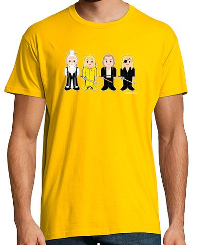 Camiseta Kill Bill: Pai Mei, la Novia, Bill y Elle - latostadora.com - Modalova