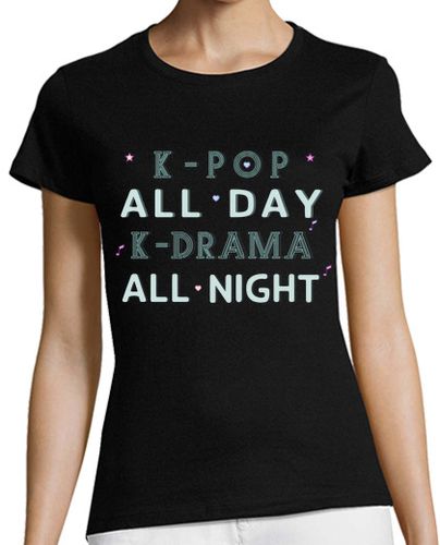 Camiseta mujer k pop todo el día laTostadora - latostadora.com - Modalova