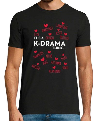 Camiseta es una cosa de kdrama gráfico de palabras coreanas laTostadora - latostadora.com - Modalova