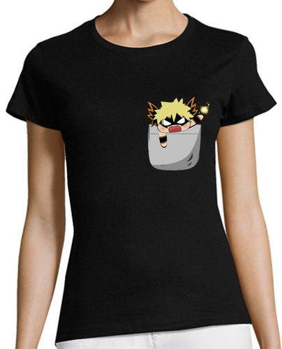 Camiseta mujer My Shinee Hero - Pocket - latostadora.com - Modalova