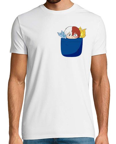 Camiseta My Half n Half Hero - Pocket - latostadora.com - Modalova