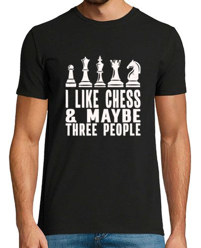 Camiseta Chess I Like Chess laTostadora - latostadora.com - Modalova