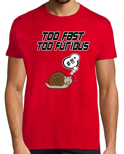 Camiseta Too Fast Too Furious - latostadora.com - Modalova