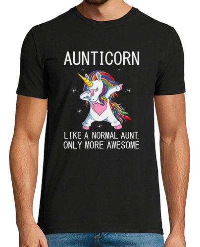 Camiseta Hombre Manga Corta aunticorn como una tía normal solo que laTostadora - latostadora.com - Modalova