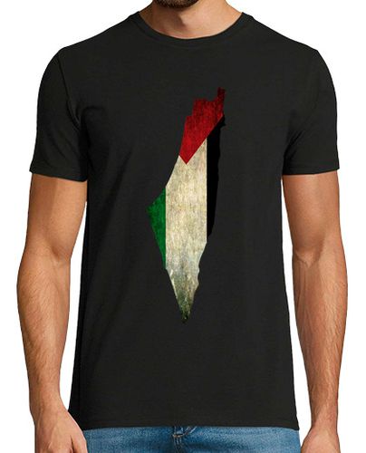 Camiseta bandera del mapa de palestina - latostadora.com - Modalova