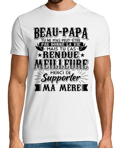 Camiseta Hombre Manga Corta padrastro dia del padre padrastro laTostadora - latostadora.com - Modalova