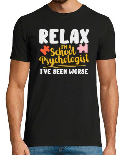 Camiseta psicólogo escolar asesoramiento escolar asesoramiento - latostadora.com - Modalova